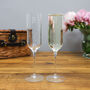 Personalised Special Date Champagne Flute Set Of Two, thumbnail 3 of 10