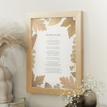 Personalised Print For Wedding And Funeral Readings, 6 of 9