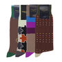 Men's Socks Bundle – Brown, thumbnail 1 of 5