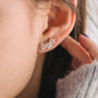 Floral Ear Climbers, thumbnail 1 of 4