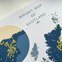 Scotland Whisky Region And Distillery Map 2024, thumbnail 2 of 9