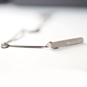 Personalised Men’s Necklace Gifts For Him, 5 of 8
