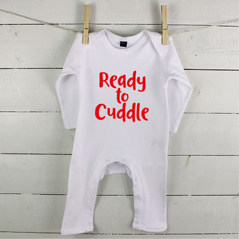 Ready To Cuddle Babygrow, 7 of 11