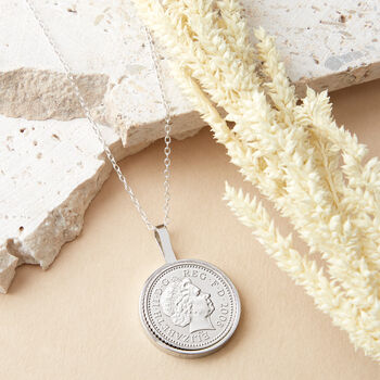 16th Birthday 2008 Five Pence Coin Necklace Pendant, 2 of 11