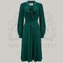 Eva Dress Authentic Vintage 1940s Style, thumbnail 2 of 8