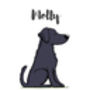 Labrador Personalised Dog Name And Personality Print, thumbnail 3 of 8
