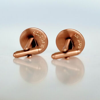 Solid Copper Constellation Cufflinks, 5 of 10