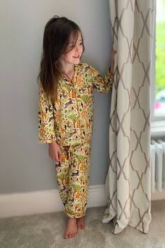Personalised Children's Safari Pyjamas, 6 of 7