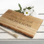 Personalised Sunday Roast Welsh Ash Carving Board, thumbnail 4 of 8