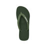 Earthy Green Natural Rubber Flip Flops, thumbnail 5 of 12