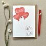 Chow Chow Happy Valentine's Card, thumbnail 2 of 4