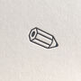 'Little Pencil' Notecards, thumbnail 3 of 3
