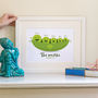 Peas In A Pod Family Print Personalised, thumbnail 1 of 6