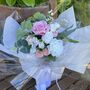 Blush Pink And White Gift Bouquet, thumbnail 1 of 12