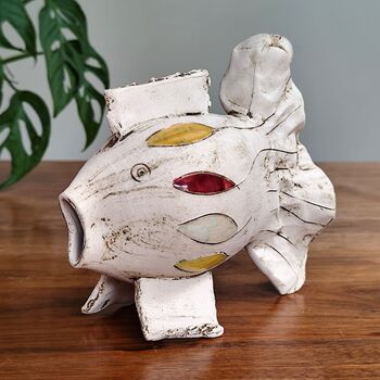 Fish Ceramic Statue Handmade Ornament, 8 of 12