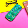 Peacock Feathers Glasses Case Two Design Options, thumbnail 6 of 7