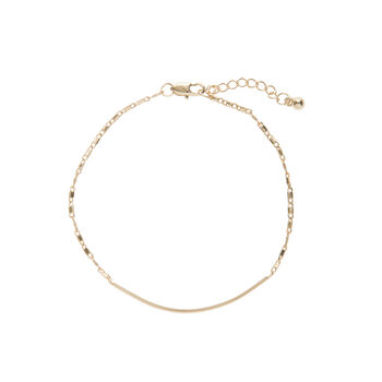 Fine Curve Necklace And Bracelet Set, 6 of 7