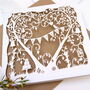 Garden Party Wedding Card, thumbnail 4 of 9