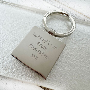 Sisters Bond Square Keyring, 3 of 5