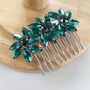 Christmas Green Flower Headpiece, thumbnail 1 of 4