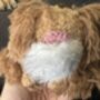 Light Apricot Cockapoo Cavapoo Bag Charm, thumbnail 2 of 6