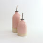 Pale Pink Ceramic Oil Pourer Stone, thumbnail 2 of 4