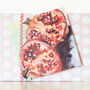 Pomegranates Greeting Card, thumbnail 4 of 6