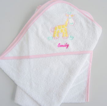 Personalised Baby Hooded Towels, 2 of 7