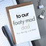 Footy Mad Dad | Father's Day Card For Daddy, thumbnail 1 of 3