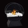 Round Glass Bioethanol Fire Bowl Pot Tabletop Fireplace, thumbnail 6 of 7