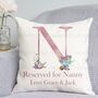 Garden Themed Reserved For Nanny Cushion, thumbnail 1 of 2