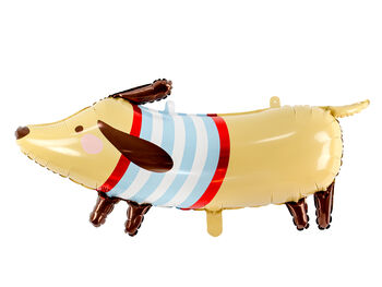 36' Sausage Dog Dachshund Party Balloon, 2 of 2