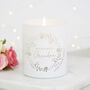 Mother's Day Gift For Grandma Engraved Scented Candle, thumbnail 1 of 11