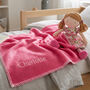 Fran Rag Doll With Personalised Fleece Blanket, thumbnail 2 of 8