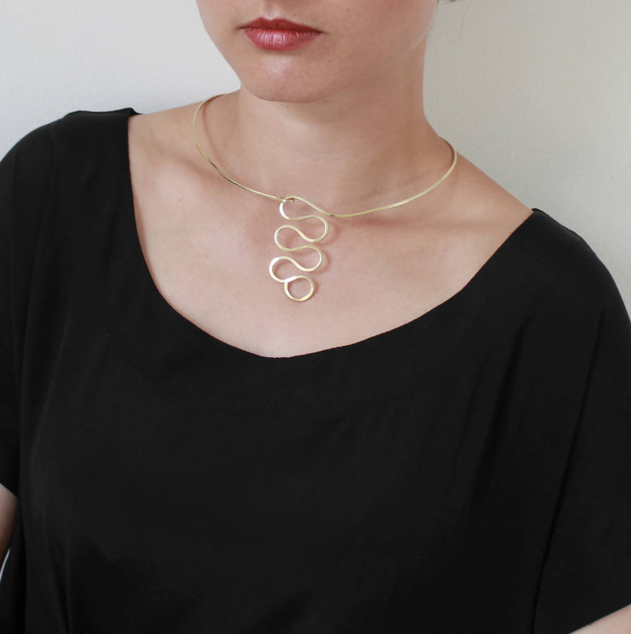statement loop choker by dorota todd