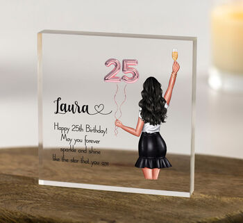 Personalised Birthday Any Age Keepsake For Her, 6 of 8