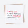 Cute And Romantic Valentine's, Anniversary Or Love Card, thumbnail 1 of 2