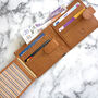 Tan Leather Wallet With Rfid Technology, thumbnail 2 of 4