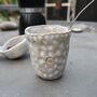 Handmade Personalised Pottery Espresso Cup, thumbnail 6 of 9