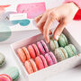 Shades Of Pink | Mother’s Day 10 Piece Macaron Gift Box, thumbnail 1 of 3
