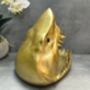 Gold Shark Mouth Bowl – Dish For Fruit, Nuts Or Décor Gift, thumbnail 4 of 9