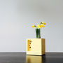 Yellow Beepot Mini Bee Hotel And Planter Garden Gift, thumbnail 7 of 10