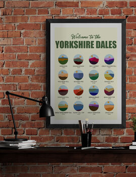 Welcome To The Yorkshire Dales Art Print, 2 of 5