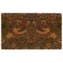 Morris And Co Printed Coir Strawberry Thief Red 45 X75, thumbnail 2 of 3