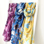 Watercolour Floral Scarf, thumbnail 5 of 9