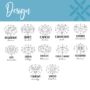 Engraved Zodiac Signs Design Wine Glass, thumbnail 3 of 12