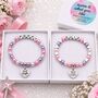 Personalised Granddaughter Bracelet Birthday Gift Keepsake, thumbnail 2 of 12
