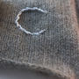 Pure Cashmere Scarf With Stripe, thumbnail 4 of 6