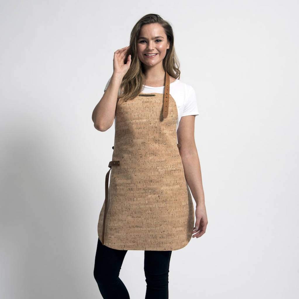 Personalised Cork Apron By Stalwart Crafts | notonthehighstreet.com