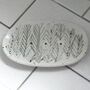 'Rye' Oval Ceramic Soap Dish, thumbnail 5 of 7